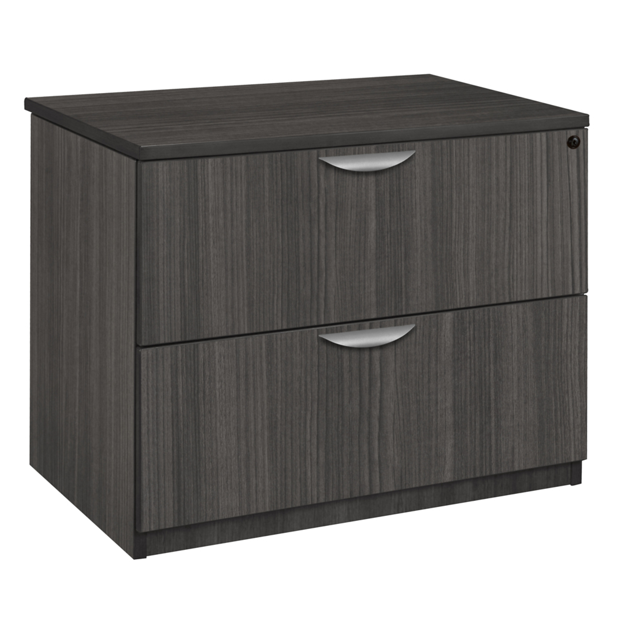 Regency Legacy 2-Drawer Lateral File — Ash Grey, Locking Drawers, Model# LPLF3624AG